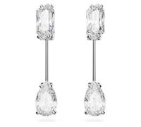 PAR DE BRINCOS SWAROVSKI, METAL COMUM