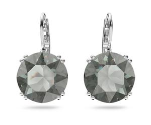 PAR DE BRINCOS SWAROVSKI, METAL COMUM