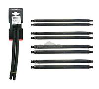 Par gomas - 160 X 16 para tubo 60 - T/C: Negro