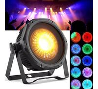 Par LED 100W IP65 waterproof RGB con Luce Centrale LED cob Warm Light