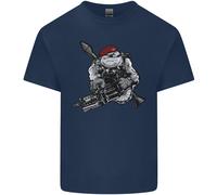 Para Bulldog Il Reggimento Paracadutisti 1 2 3 4 Uomo Cotone T-Shirt