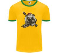Para Bulldog Il Reggimento Paracadutisti 1 2 3 4 Uomo Ringer Fotl