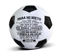 para Mi Nieto balones de fútbol - Pallone da calcio con parole ispiratrici in lingua spagnola Y594 (para Mi Nieto)