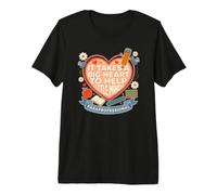 para Professional Big Heart Little Minds - Supporto per Studenti Maglietta Premium