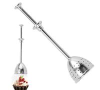 Para Quitar El Polvo De La Coctelera De Azúcar, Para Quitar El Polvo | Tamiz De Varilla De Azúcar En Polvo | Harina Azúcar En Polvo Cuchara Herramientas De Cocina Para Azúcar, Especias Y