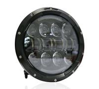 Parabola inserto faro anteriore a LED nero con luce diurna 180mm - 7"