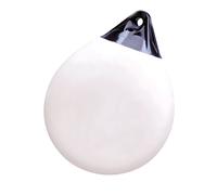 Parabordi a Pera Majoni Serie A Heavy Duty - Bianco e Rosso, 5 Misure Disponibili - Ø 550xH730 mm.