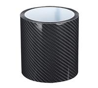 Parabordi per Portiera Auto Pellicola Protettiva in Fibra di Carbonio Parabordo per Portiera Auto Adesivo Antigraffio Protezione per Davanzale Protezione per Portiera Adesivo per