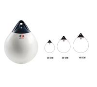 PARABORDO A PERA A1 / A2 / A3 -CORPO BIANCO E TESTA BLU NAVY - NAUTICA BARCA