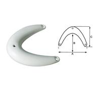 PARABORDO DI PRUA CM 53 x H 52 ACCESSORI BARCA NAUTICA