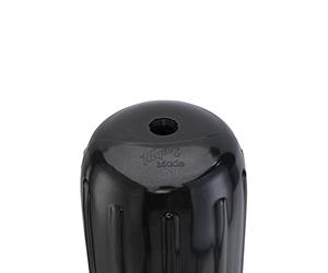 Parabordo gonfiabile della barca del vinile di Big B 71026 con il tubo di corda concentrare 8 pollici x 20 pollici, nero