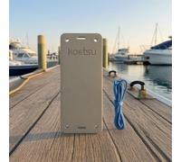 Parabordo in Schiuma EVA con Corda, Double Gray, S