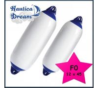 PARABORDO MAJONI PARABORDI CILINDRICO PROTEZIONE BARCA ORMEGGIO M1 BIANCO-BLU