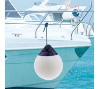 Parabordo per barca rotondo, boa a sfera multiuso per lago, antigraffio,