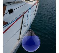 Parabordo per barca rotondo, boa a sfera multiuso per lago, antigraffio,
