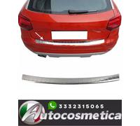Parabordo soglia di carico per Audi Q2 2016-2020 acciaio inox lucido/cromo