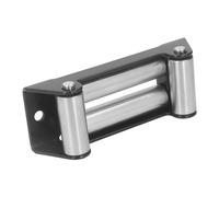 Parabrezza a rullo per verricello da 6000 lb, guida elettrica per cavi di verricello ad alta resistenza con rulli in acciaio ad alta resistenza, parabrezza a rullo di grado