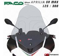 PARABREZZA ALTO TRASPARENTE FACO PER APRILIA SR MAX 125 2011 - 2014 PM35700