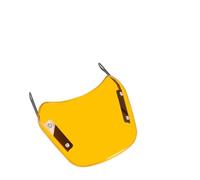 Parabrezza Anteriore Deflettore Antiventi Per Parabrezza Moto Universale Parabrezza Touring(Yellow)