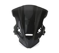 Parabrezza Anteriore Moto Per 675SR Per 675SR-R Per 675SRR Parabrezza Rialzato Per Moto Deflettori Antivento Protezione Scudo Cupolino WindShield(Black)