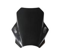 Parabrezza Anteriore Per FZ1 Per FZ6 Per FZ8 Per XJ6 Parabrezza Universale Moto Copri Parabrezza Schermo Lente Fumé Deflettore Visiera(Black)