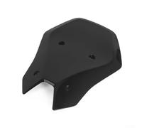 Parabrezza anteriore, trasparente, rialzato, blocca detriti e insetti, acrilico ad alto impatto, per Kawasaki Z900 2025 (nero)