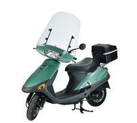 Parabrezza+attachi fabbri alto senza bordo 615x550 per honda bali 50 1992 1993