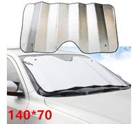 Parabrezza Auto Anteriore Posteriore Pieghevole Riflettente in Foglio Alluminio
