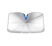 Parabrezza Auto Ombrello per VW Tiguan 2024-2025, Pieghevole Parasole per Parabrezza Protezione UV e Isolamento termico Interno Accessori,A/125cm*65cm-B