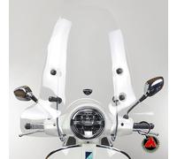 Parabrezza Biondi completo di attacchi specifici per Vespa GTS 125 300 310 2023 2024 2025 2026 con portachiavi in omaggio!