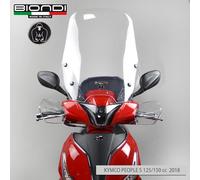 PARABREZZA BIONDI COMPLETO DI STAFFE KYMCO PEOPLE S 125 150 200 ABS
