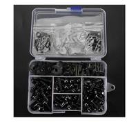 Parabrezza Bulloni Kit Bulloni Per Cupolino E Carene Moto Per VMAX1200 VMAX1700 VMAX300 Completo Di Viti, Dadi Componenti Fissaggio Della Carrozzeria Kit Di Installazione(Nero)