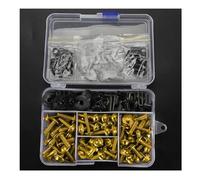 Parabrezza Bulloni Kit Bulloni Per Cupolino E Carene Moto Per VMAX1200 VMAX1700 VMAX300 Completo Di Viti, Dadi Componenti Fissaggio Della Carrozzeria Kit Di Installazione(Oro)