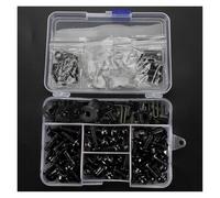 Parabrezza Bulloni Viti Per Cupolino Moto Per XMAX X-MAX 125 250 300 400 200 Kit Completo Di Per E Fiancate Kit Di Installazione(Nero)