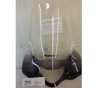 parabrezza compatibile con honda shi 125/150 2005 fino al 2008 cod. 22476 modello IS paravento marca FACO - ALTO 745 mm LARGO 710 mm - 1 LASTRA SERIGRAFATA e 1 KIT MONTAGGIO