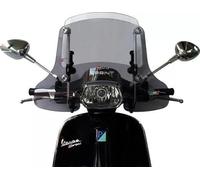 PARABREZZA COMPATIBILE CON VESPA SPRINT 2014 50-125 2/4 T, twin-screen scorrevole 22811 ALTO 570 mm max ALTO 410 mm min LARGO 610 mm 2 LASTRE 1 KIT MANTAGGIO