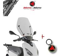Parabrezza Completo di staffe GIVI E PORTACHIAVI specifico Piaggio 1 2021 2022