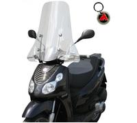 Parabrezza Completo Fabbri Per Piaggio Carnaby 125 200 250 2007 2008 2009 2010