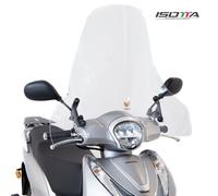PARABREZZA COMPLETO PARAVENTO TRASPARENTE ISOTTA PER HONDA SH MODE 125 150 202