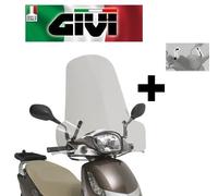 Parabrezza COMPLETO PEUGEOT TWEET 50-125-150 2014 2015 2016 2017 2018 GIVI