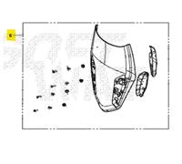 PARABREZZA COMPLETO SYM JOYMAX Z 300 2025 LY30WA-EU