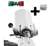 Parabrezza COMPLETO trasparente KYMCO Like 50-125-200i 2011 2012 6102A GIVI