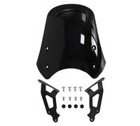 Parabrezza Copertura Parabrezza Moto Per XSR900 XSR 900 RN43 2016-2021 Parabrezza, Deflettori Vento, Spoiler E Staffa Di Supporto Paravento(Nero)