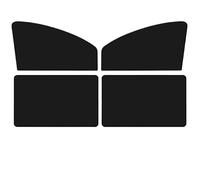 Parabrezza Copri Sole Auto Parasole Magnetici Per Finestrini Auto Con Funzione Di Protezione UV 4/2 Pezzi, Parasole Per La Privacy, Piastra Centrale Per La Privacy(Front Rear 4pc)