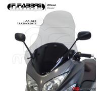 FABBRI PARABREZZA TRASPARENTE ALTO PER YAMAHA TMAX 500 2008 2009 NO FACO