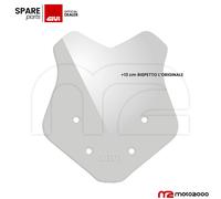 PARABREZZA CUPOLINO FUMÈ + 13cm D8717S GIVI BENELLI TRK 702 X 2023 - 2024