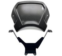 Parabrezza Cupolino per moto Per CMX300 Per CMX500 Per REBEL 2017-2024 Per Rebel Per CMX1100 2021-2024 Piastra Moto Vintage Parabrezza Deflettore Cupolino paravento(Carbon style C)