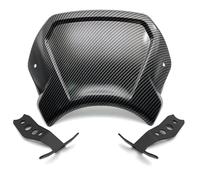 Parabrezza Cupolino per moto Per XSR700 2016-2022 Per XSR 700 Per XTRIBUTE 19-21 Per XSR900 16-21 Moto Piastra Frontale Vintage Parabrezza Deflettore Cupolino paravento(Carbon look style B)