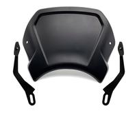 Parabrezza Cupolino per moto Per XSR700 2016-2022 Per XSR 700 Per XTRIBUTE 19-21 Per XSR900 16-21 Moto Piastra Frontale Vintage Parabrezza Deflettore Cupolino paravento(Black style C)