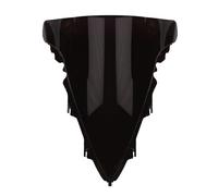 Parabrezza Cupolino per moto Per YZF 1000 R1 2009 2010 2011 2012 2013 2014 Moto ABS Parabrezza Doppia Bolla Cupolino paravento(Black)